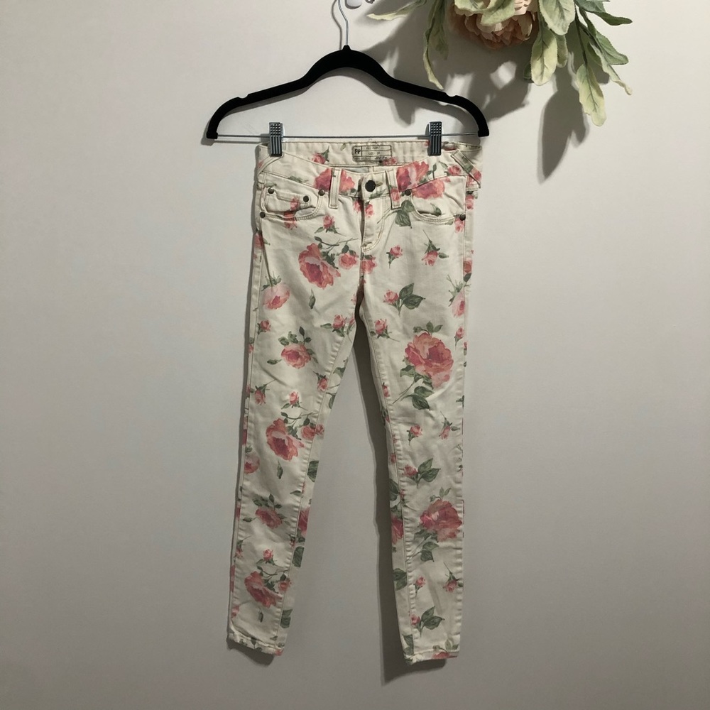 Cute Free People Floral Pants - Picture 2 of 6
